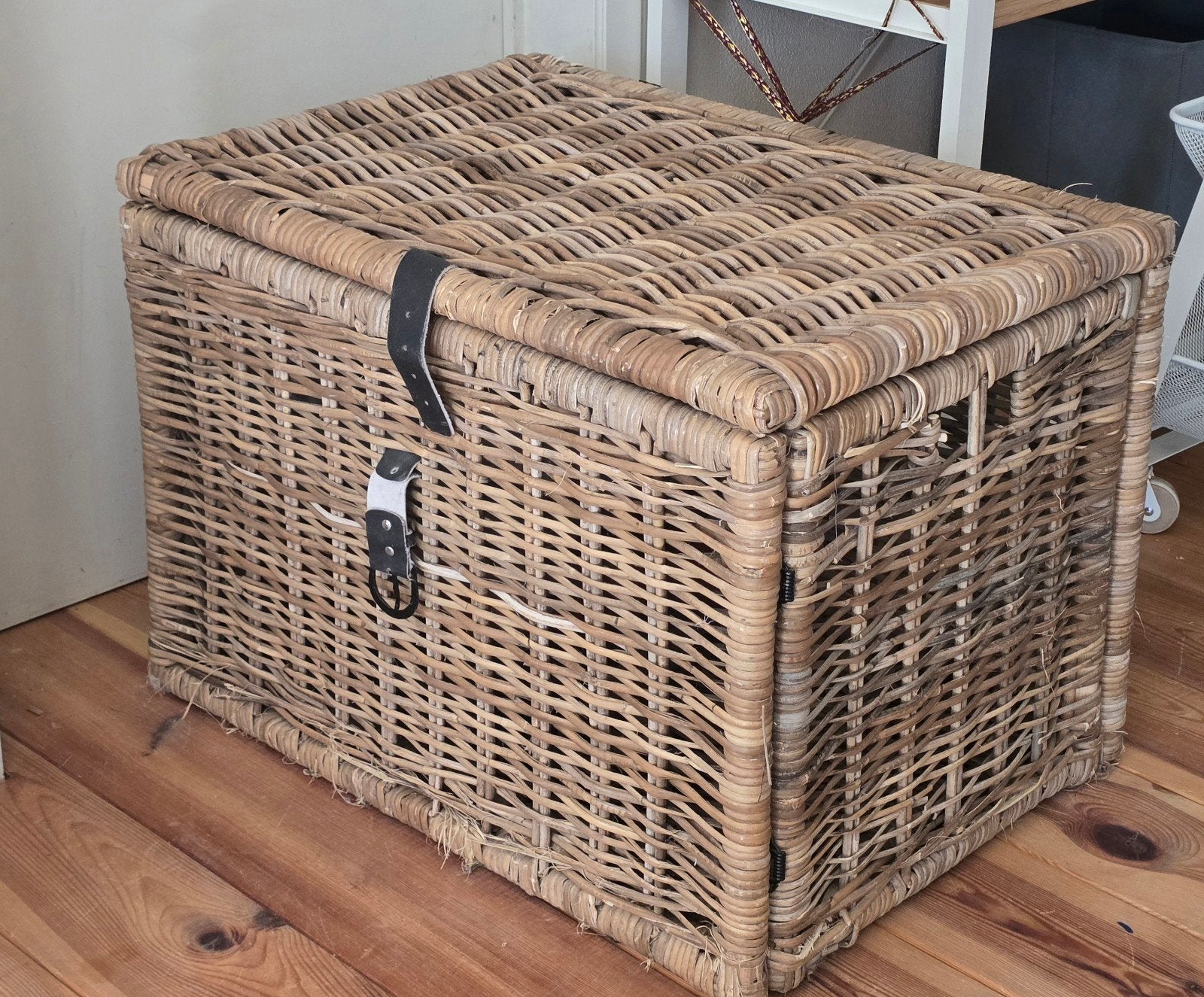 Rieten mand, Huis en Inrichting, Ophalen