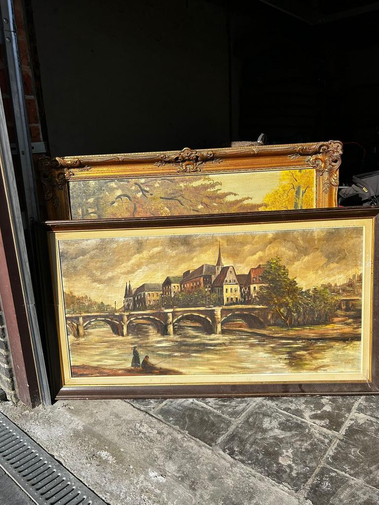 2’Landschapsschilderij, Ophalen