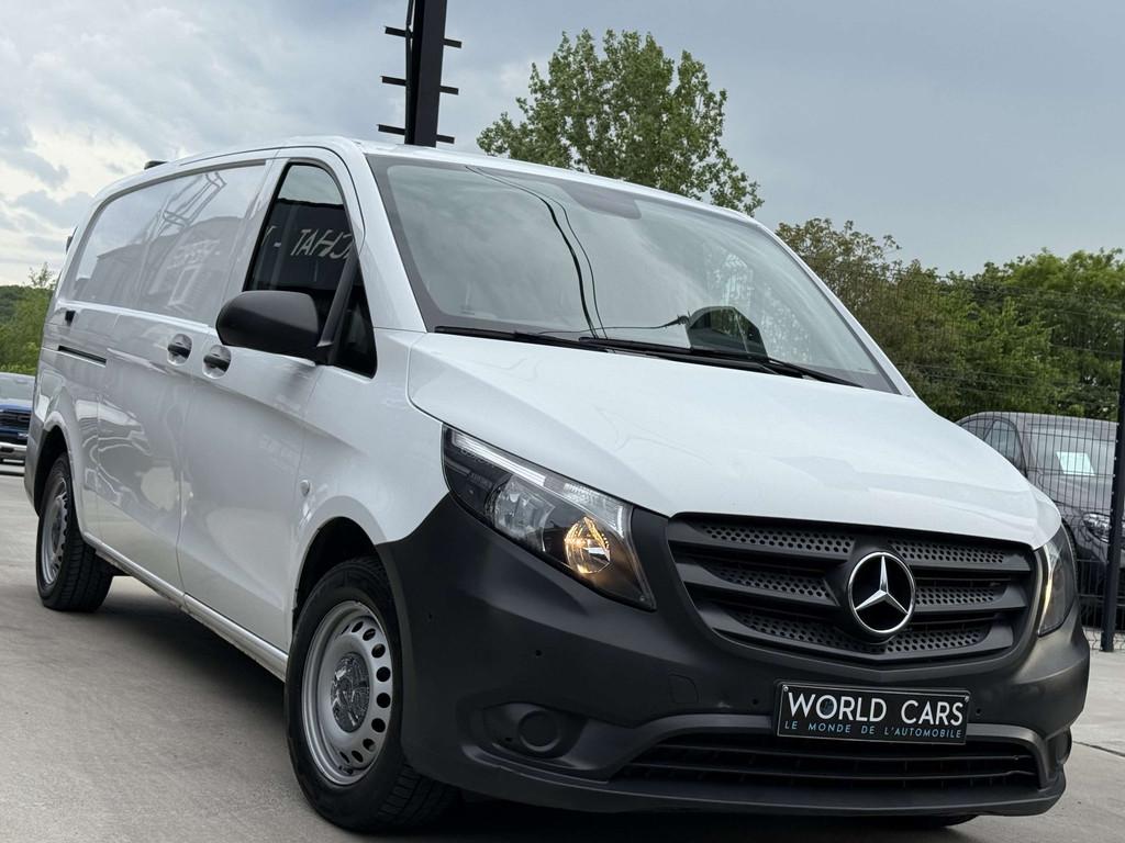 Mercedes-Benz Vito 2.0D 163CV TVAC*BTWIN - LONG CHASSIS - NA, Autos, Camionnettes & Utilitaires, Euro 6, Entreprise, 3 places