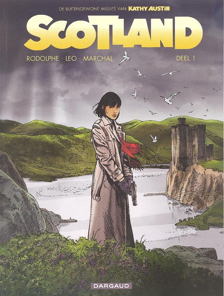 De buitengewone missies van Kathy Austin - Scotland 1., Eén stripboek, Ophalen of Verzenden, Zo goed als nieuw, Leo.