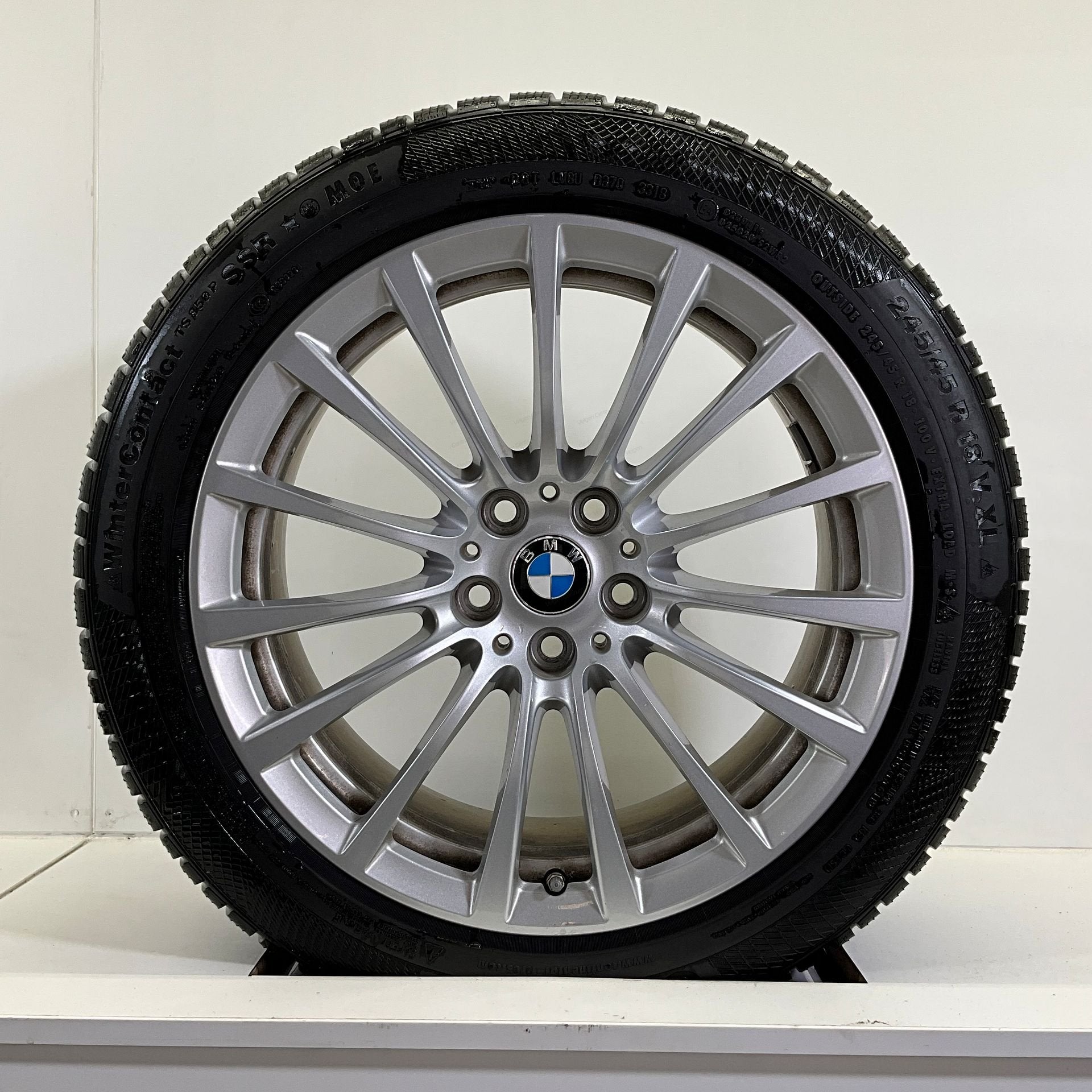 BMW 5 SERIE G30 G31 7 SERIE G11 G12 SET VELGEN + WINTERBANDE, 18 inch, -, -, Banden en Velgen