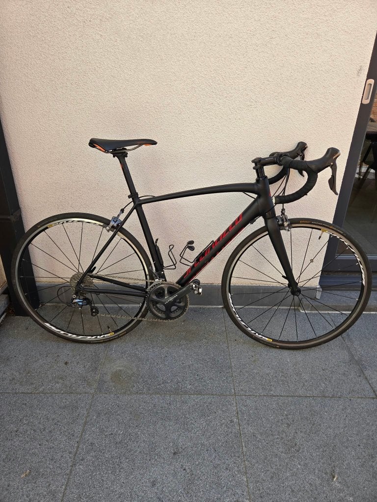 Specialized racefiets maat 56, Fietsen en Brommers, Gebruikt, Velgrem, Meer dan 20 versnellingen, 53 tot 57 cm