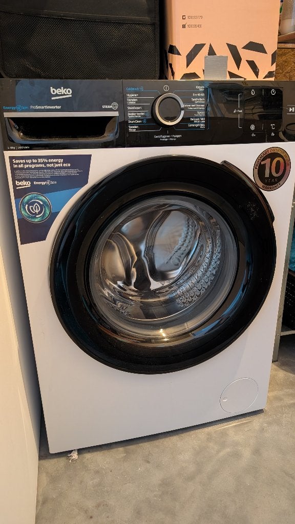 Wasmachine Beko EnergySpin 8kg 1400 rpm, Elektronische apparatuur, Wasmachines, Ophalen, 1200 tot 1600 toeren, Gebruikt, Minder dan 85 cm