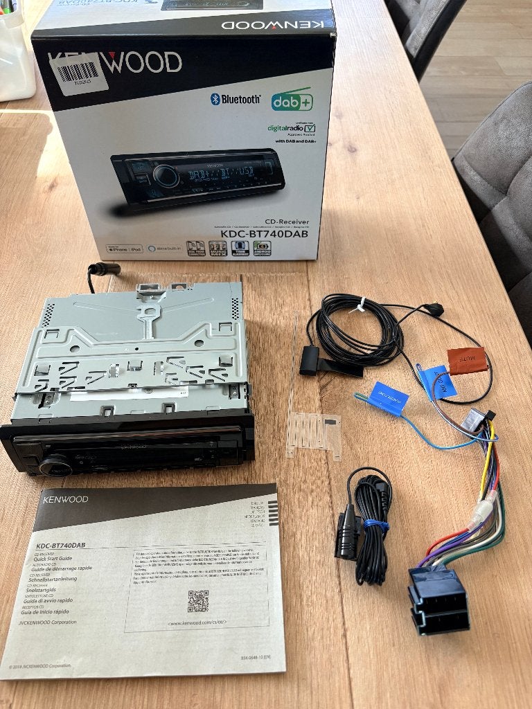Kenwood KDC-BT740DAB autoradio, Ophalen, Zo goed als nieuw, Radio
