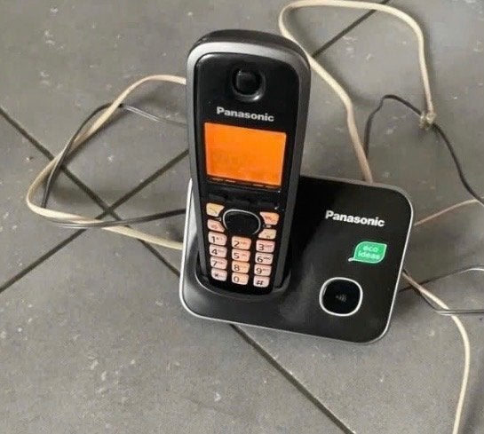 Draadloze telefoon, Telecommunicatie, Vaste telefoons | Handsets en Draadloos, Ophalen, Gebruikt, 1 handset