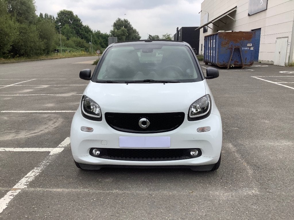 Smart For Two Cabriolet in perfekte staat., Auto's, Automaat, Stof, Cabriolet, Wit