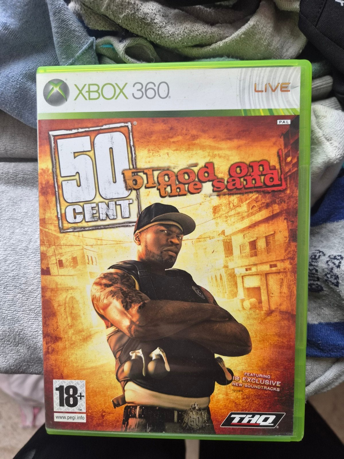 Lot 9 jeux Xbox One / Xbox 360 – 50 Cent Blood on the Sand,, Enlèvement ou Envoi