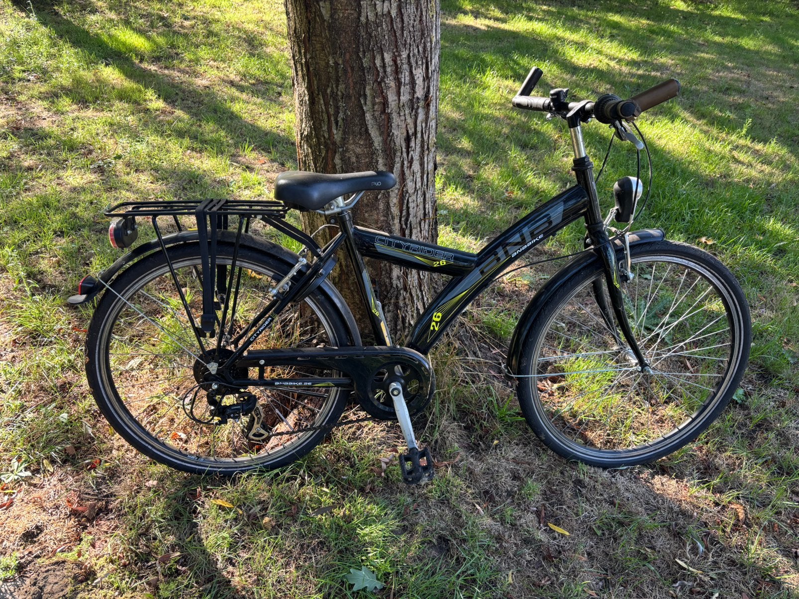 Kinderfiets jongen 26inch, Fietsen en Brommers, Fietsen | Jongens, Gebruikt, Velgrem, Handrem, Ophalen