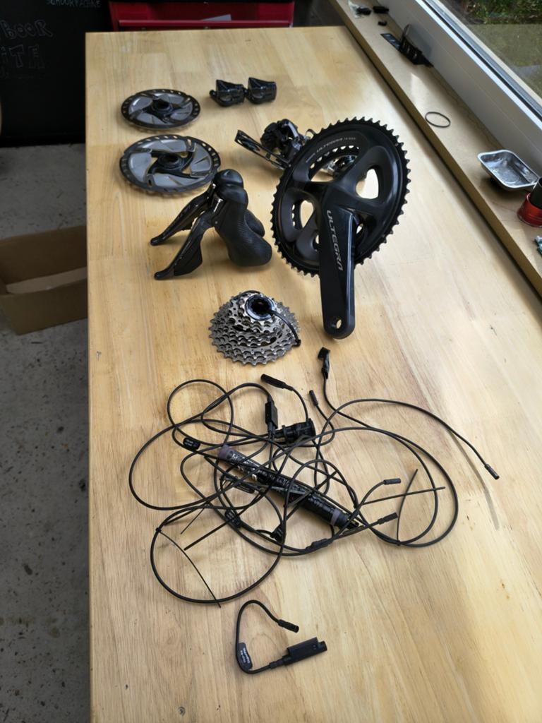 Ultegra 11 speed Di2 groepset, Fietsen en Brommers, Ophalen of Verzenden