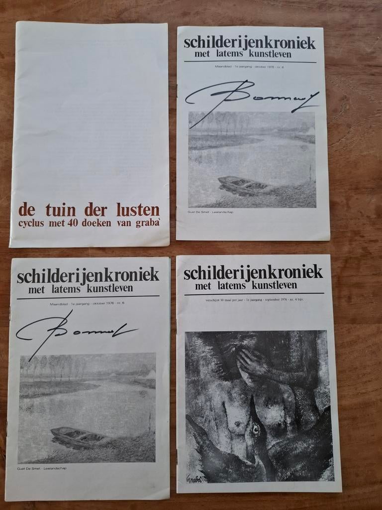 2 Handtekeningen Bonnevalle  oo boekje latere schilders, Antiek en Kunst, Kunst | Etsen en Gravures, Ophalen