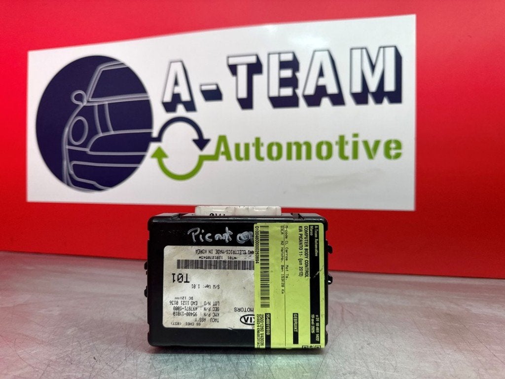 COMPUTER BODY CONTROL Kia Picanto (TA) (01-2011/06-2017), Info@kia.de, Theodor-Heuss-Allee 11
60486  Frankfurt am Main, DE, Kia Deutschland GmbH