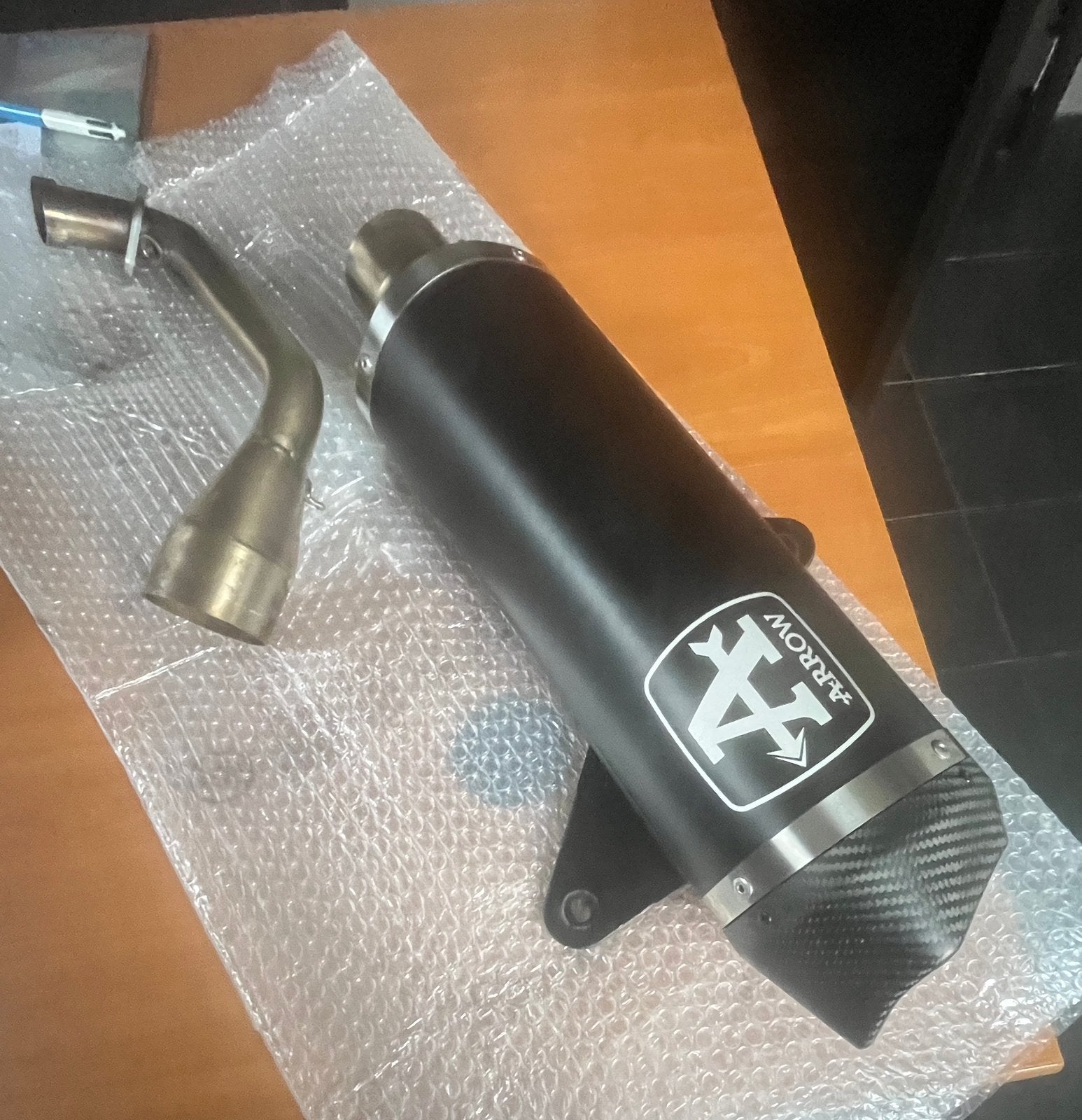 Échappement nouveau arrows racing pour vespa 300 gts euro5, Enlèvement