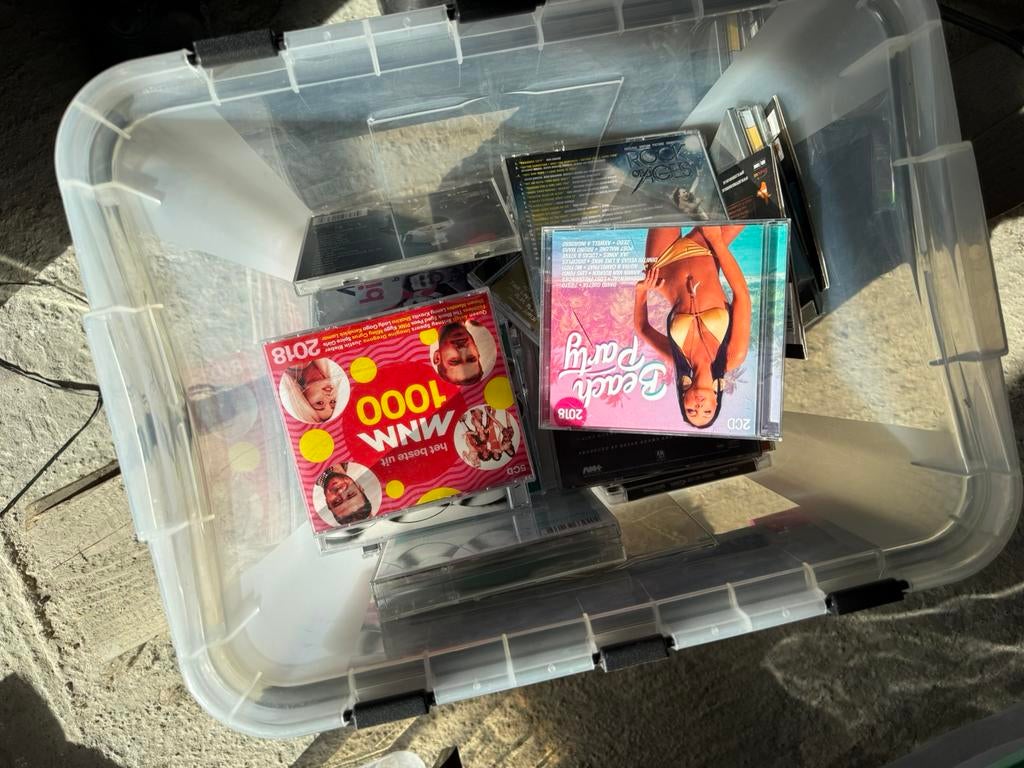 Doos met 50 CD’s, Cd's en Dvd's, Cd Singles, Zo goed als nieuw, Klassiek, Ophalen