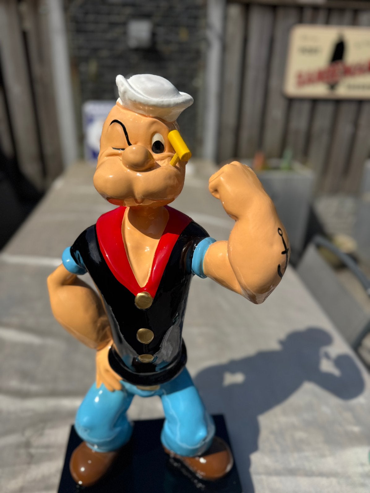 Mooi Popeye beeld, Verzamelen, Ophalen, Zo goed als nieuw, Mens