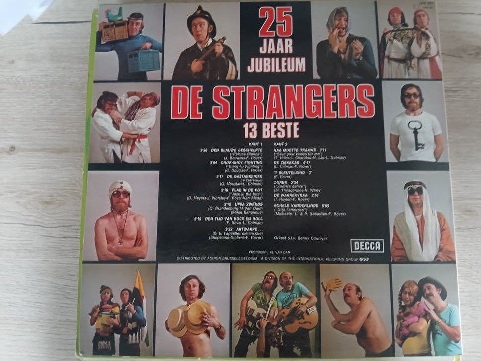 Verschillende vinyl platen van de strangers, Ophalen, Gebruikt