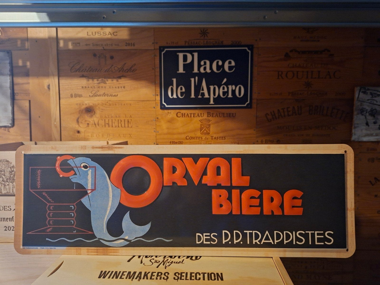 ⚠️🍺⚠️ Orval voir liste prix, Huis en Inrichting, Woonaccessoires | Lijsten, Ophalen, Nieuw, Glas, Overige kleuren