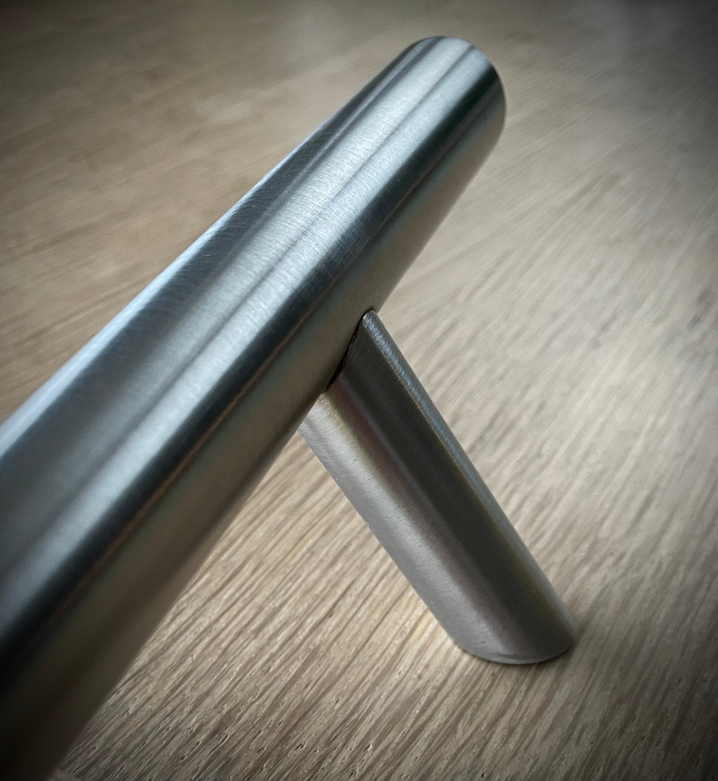 RVS deurtrekker boorafstand 65cm, Ophalen, Zo goed als nieuw