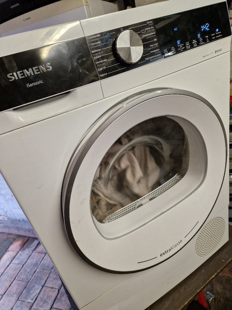 Siemens droger warmtepomp A+++, Elektronische apparatuur, Ophalen, Zo goed als nieuw, Voorlader