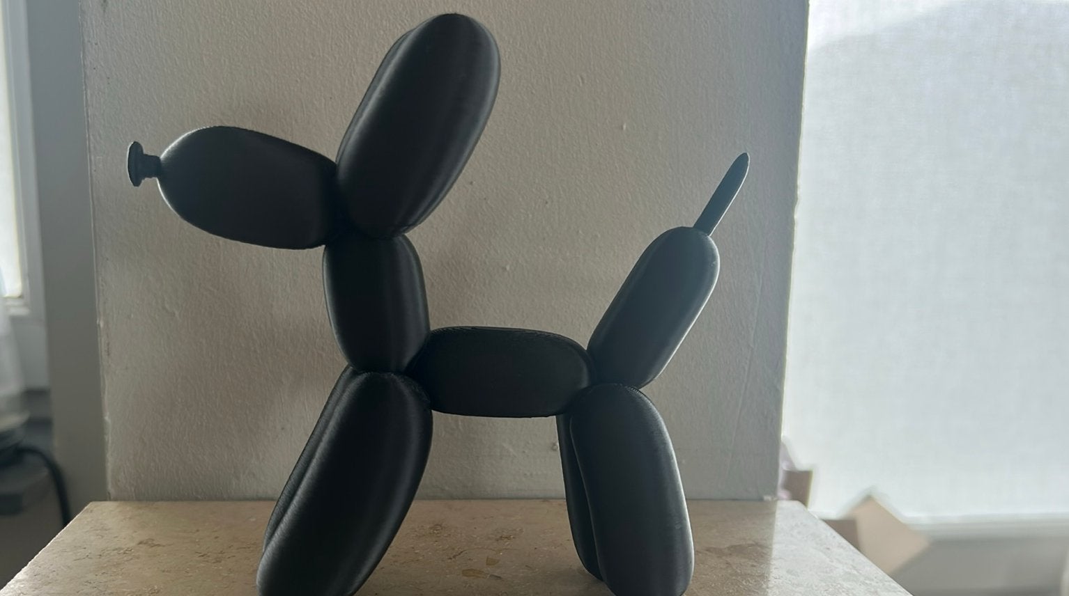 Balloon dog 3d print , zwart, Enlèvement, Comme neuf