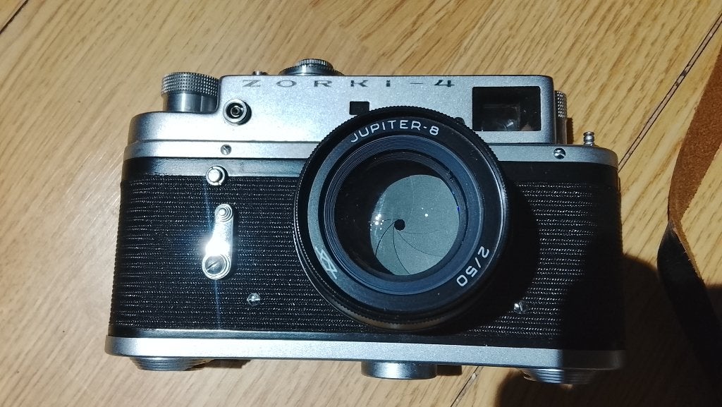Zorki 4 vintage, Ophalen, Gebruikt, Leica