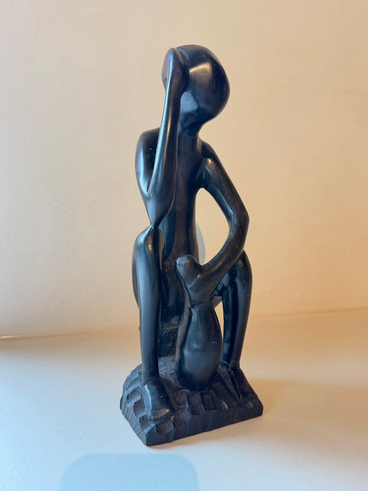 Afrikaanse houten sculptuur – Kameroen – 30 cm, Antiek en Kunst, Ophalen, Beeld