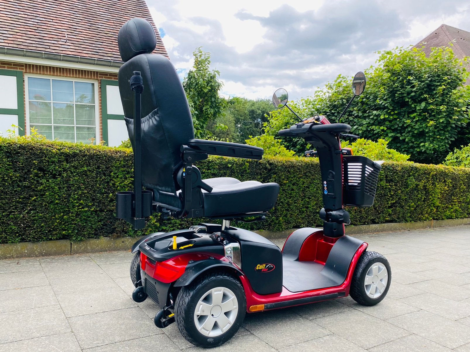 Scootmobiel Pride Victory 10DX Voiturette électrique scooter, Enlèvement ou Envoi, Pliant, Comme neuf, Fauteuil roulant électrique