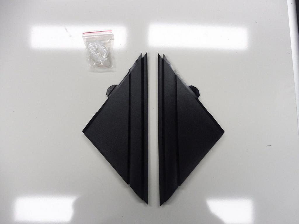 2 stuks buitenspiegelkappen compatibel met Fiat 500 2012-201, Auto-onderdelen, Carrosserie, Fiat, Nieuw, Ophalen of Verzenden