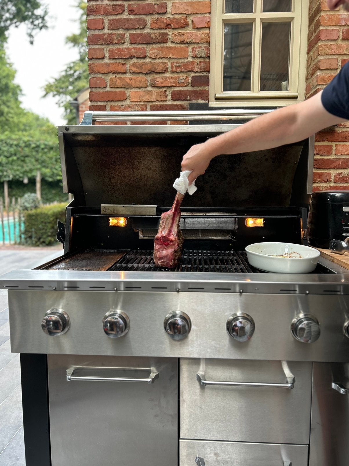 Boretti luciano gas bbq buitenkeuken, Enlèvement, Comme neuf