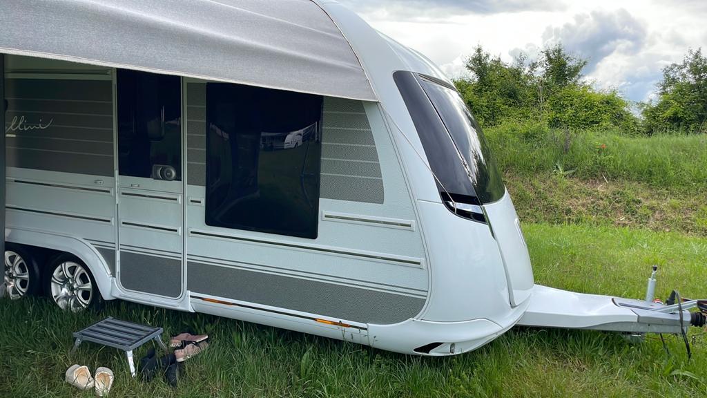 Caravane Tabbert Cellini 590 année 2015, Caravanes & Camping, Caravanes, Tabbert, Particulier, Autre, Douche