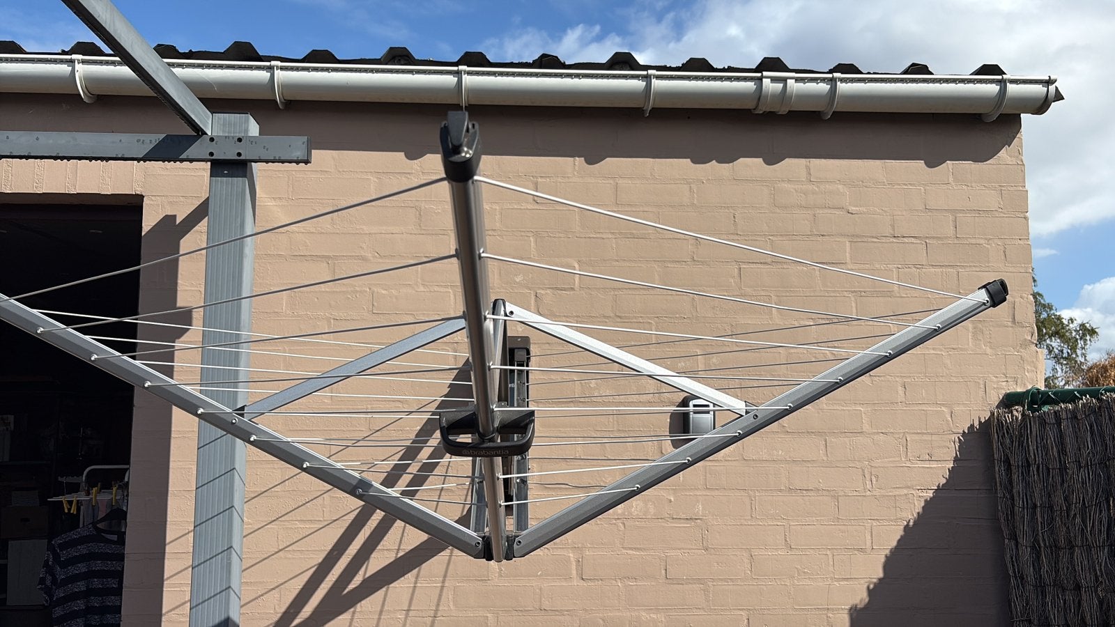 Brabantia droogmolen muur, Tuin en Terras, Ophalen, Gebruikt