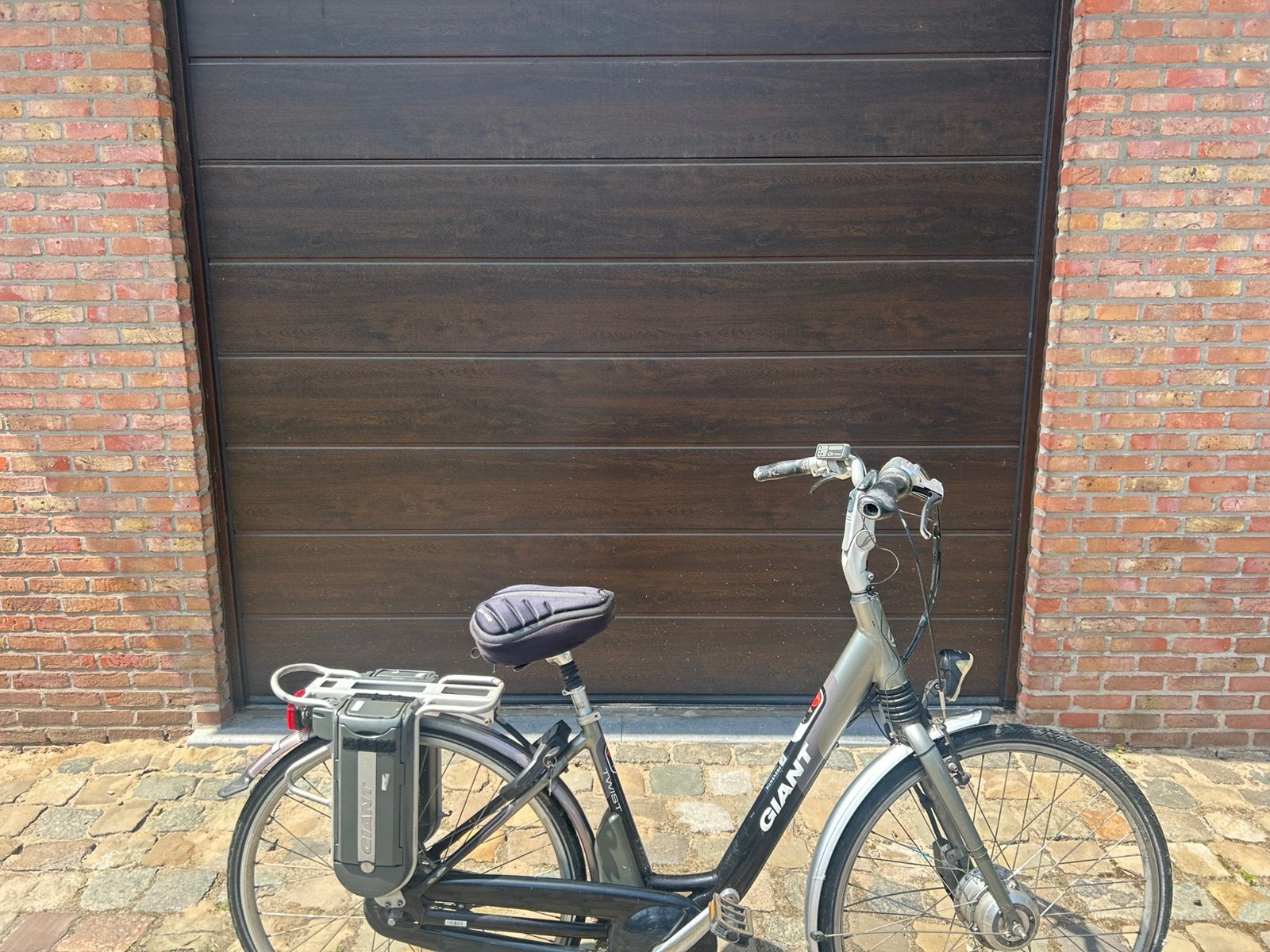 Giant elektrische fiets met 2 batterijen, Ophalen, Gebruikt, Versnellingen, Giant
