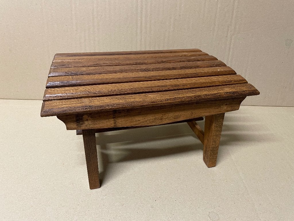 Voetbankje - opstapje - keukentrapje - NIEUW, Ophalen of Verzenden, Nieuw, Hout