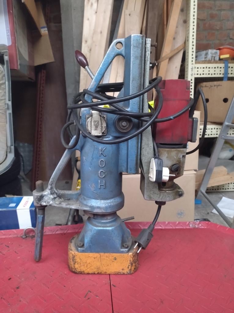Magneetboormachine, Ophalen, Gebruikt, Kolomboormachine