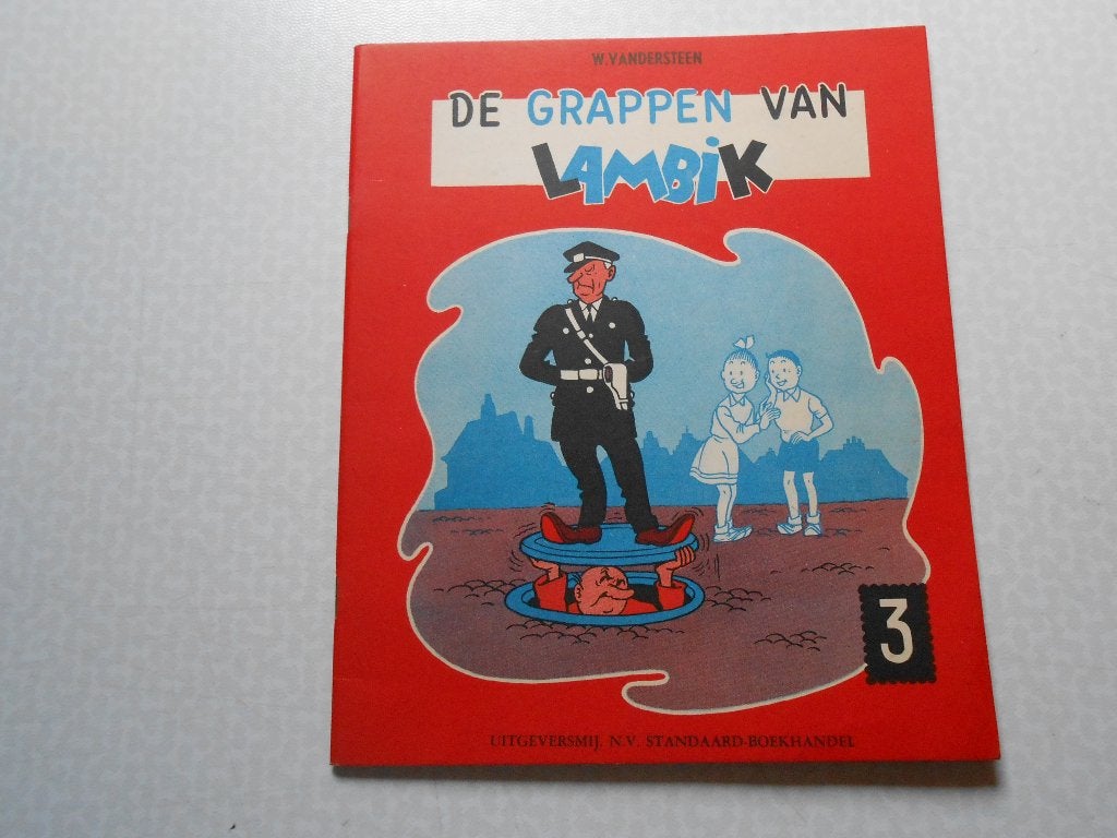 De grappen van Lambik 3 1957 1ste druk., Boeken, Willy Vandersteen, Eén stripboek, Nieuw, Ophalen of Verzenden