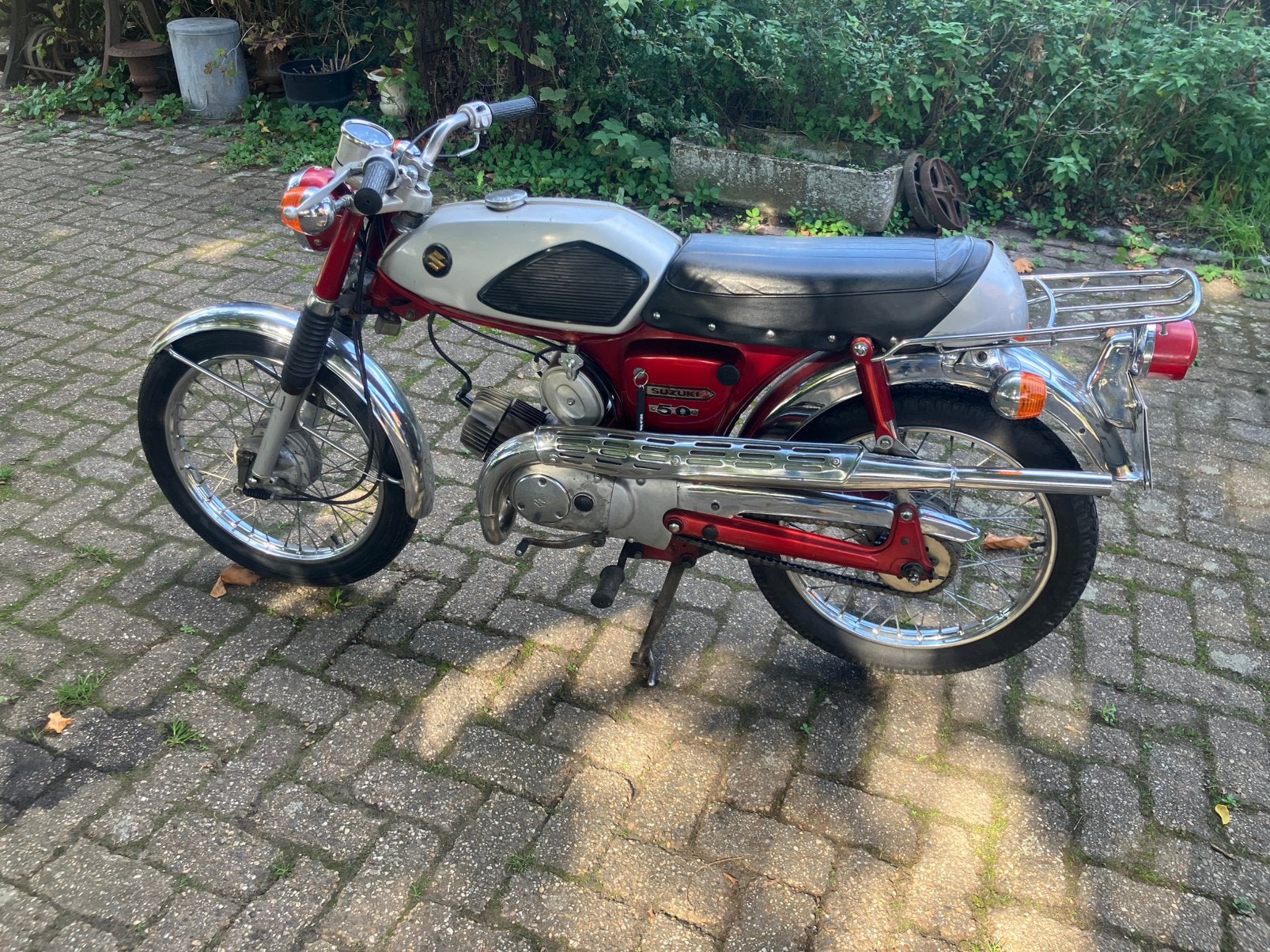 Suzuki as50, Fietsen en Brommers, Ophalen