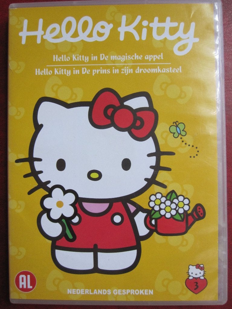 Hello Kitty dans la Pomme magique et Le Prince dans la serre, Série télévisée, Enlèvement ou Envoi, Tous les âges, Comme neuf