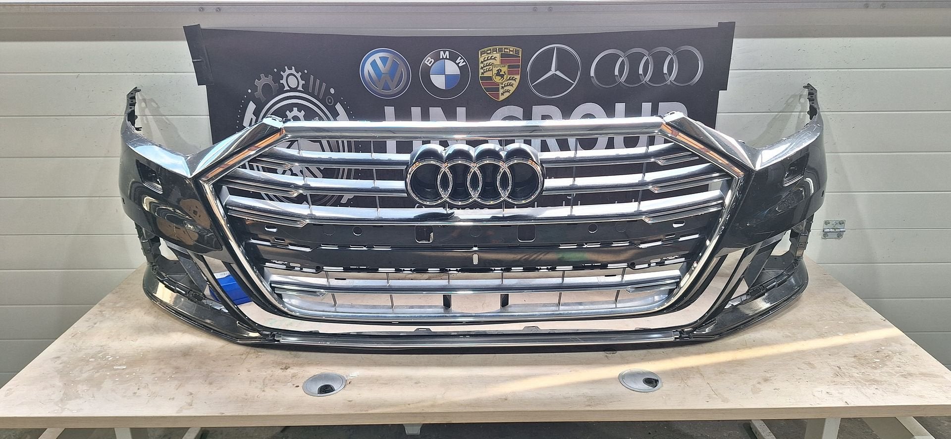 Audi A8 (D5/4N) voorbumper, Auto-onderdelen, Gebruikt, -, Voor, -