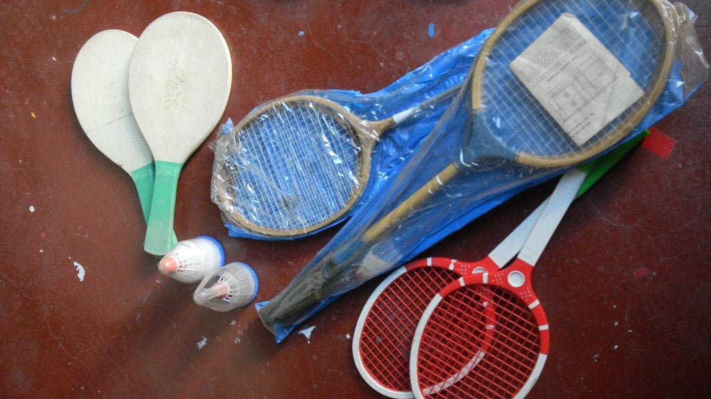 sets de badminton, Enlèvement, Utilisé, Raquette(s)