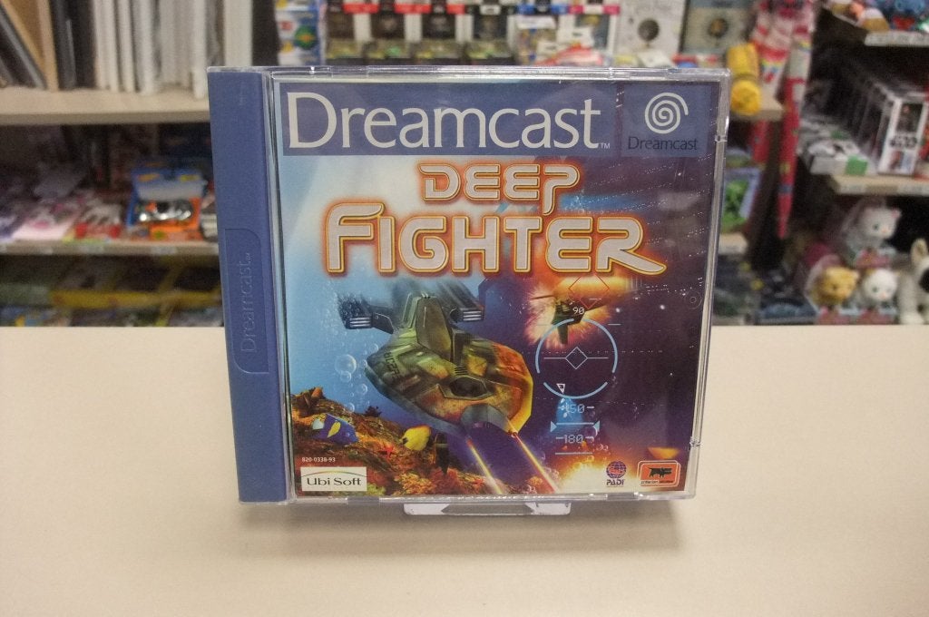 Deep Fighter (cib) Dreamcast, Ubisoft, Enlèvement ou Envoi, 1 joueur, Saturn ou Dreamcast