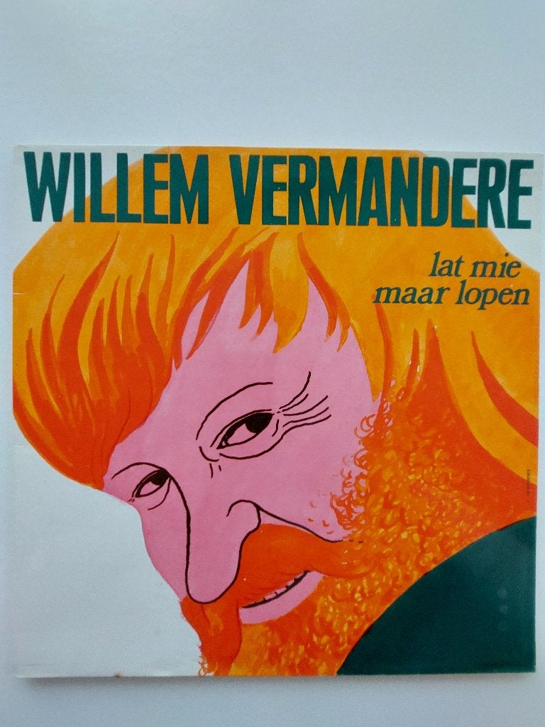 Willem Vermandere - Lat Mie Maar Lopen (1981-Klaphoes), Cd's en Dvd's, Vinyl | Nederlandstalig, Ophalen of Verzenden