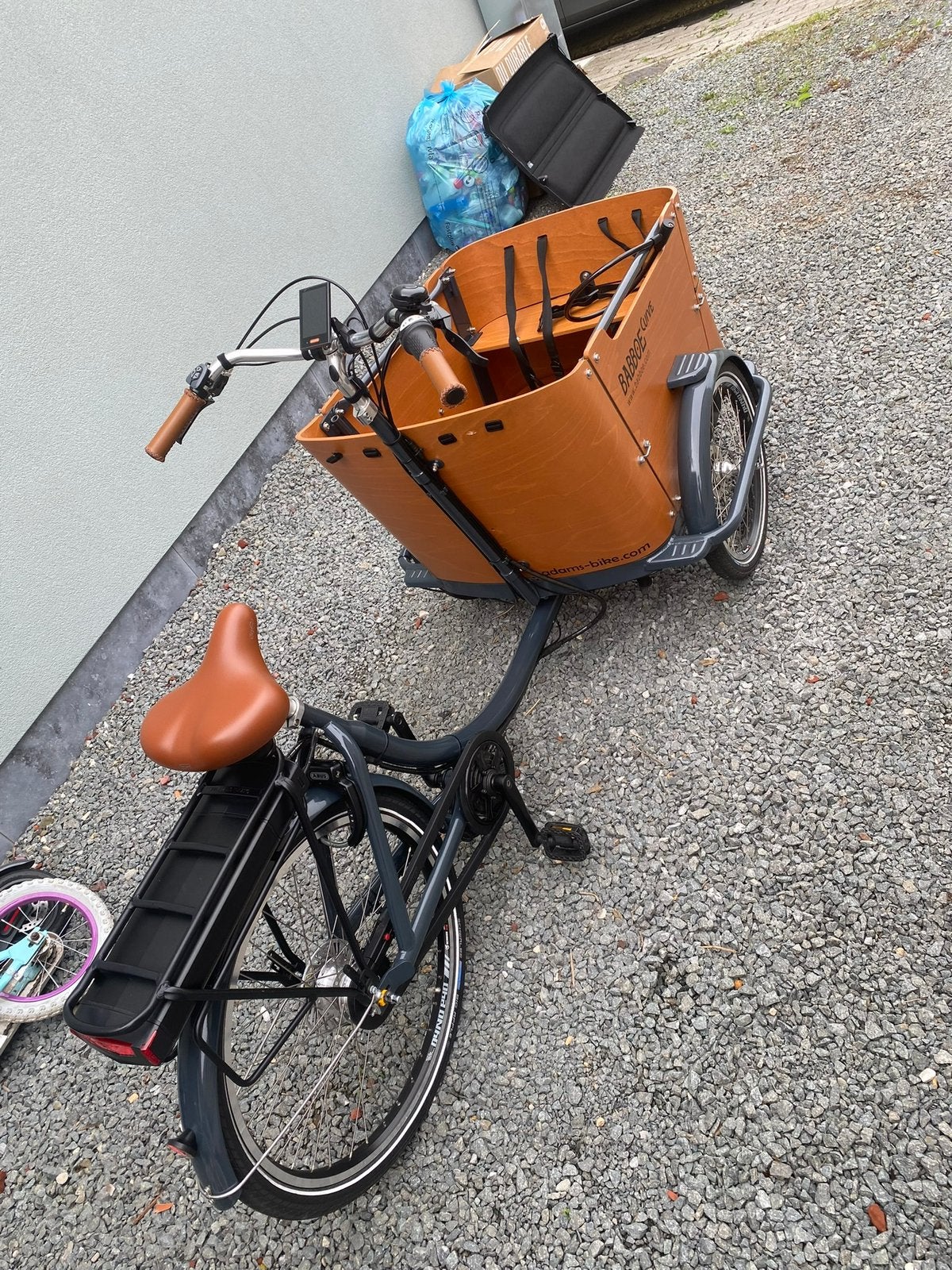 Babboe curve elektrische bakfiets uitstekende staat, Enlèvement, Comme neuf
