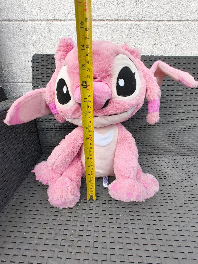 Peluche Disney Angel originale (Lilo & Stitch), Avec étiquette, Disney, Disney, Rose