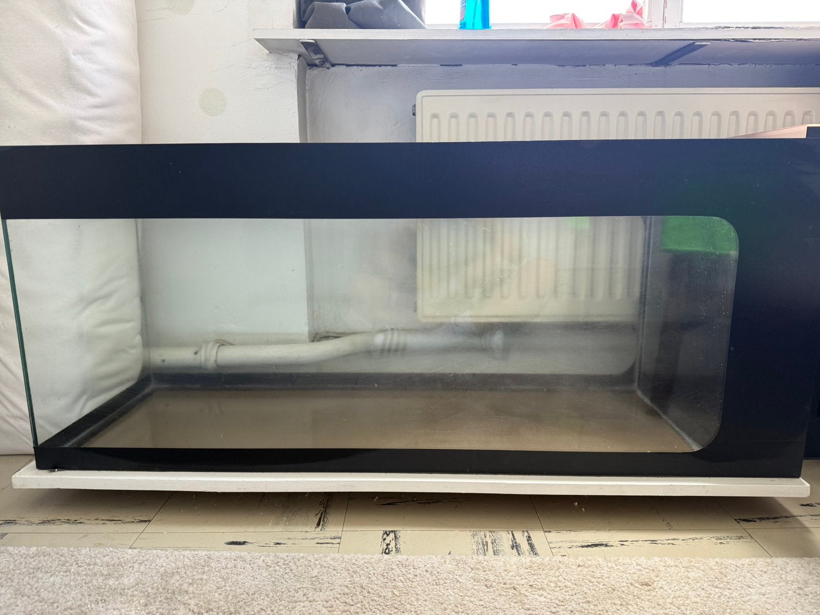 Groot aquarium, Ophalen, Gebruikt, Leeg aquarium