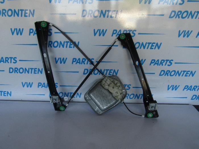 Ruitmechaniek 4Deurs rechts-voor van een Volkswagen Golf, Gebruikt, -, Volkswagen, -