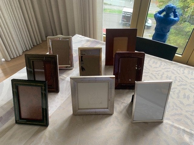 Fotokaders, Avec verre, Comme neuf, Cadre photo standard, Bois
