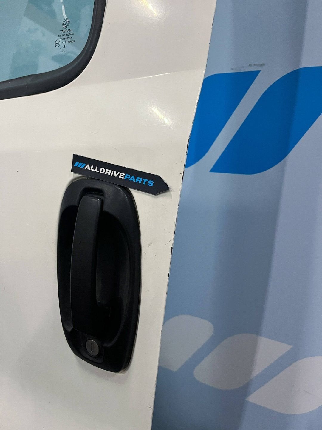 Voorportier links Opel Combo wit dicht 95509348, -, Utilisé, Porte, -