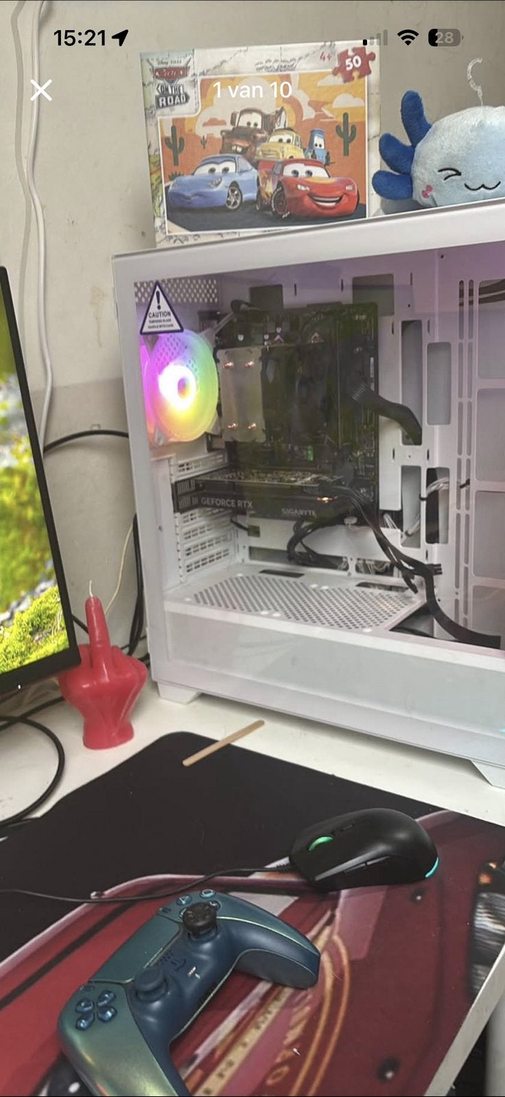 Gaming pc 4060low profile, Informatique & Logiciels, Ordinateurs de bureau, Comme neuf, Enlèvement, Gaming, SSD