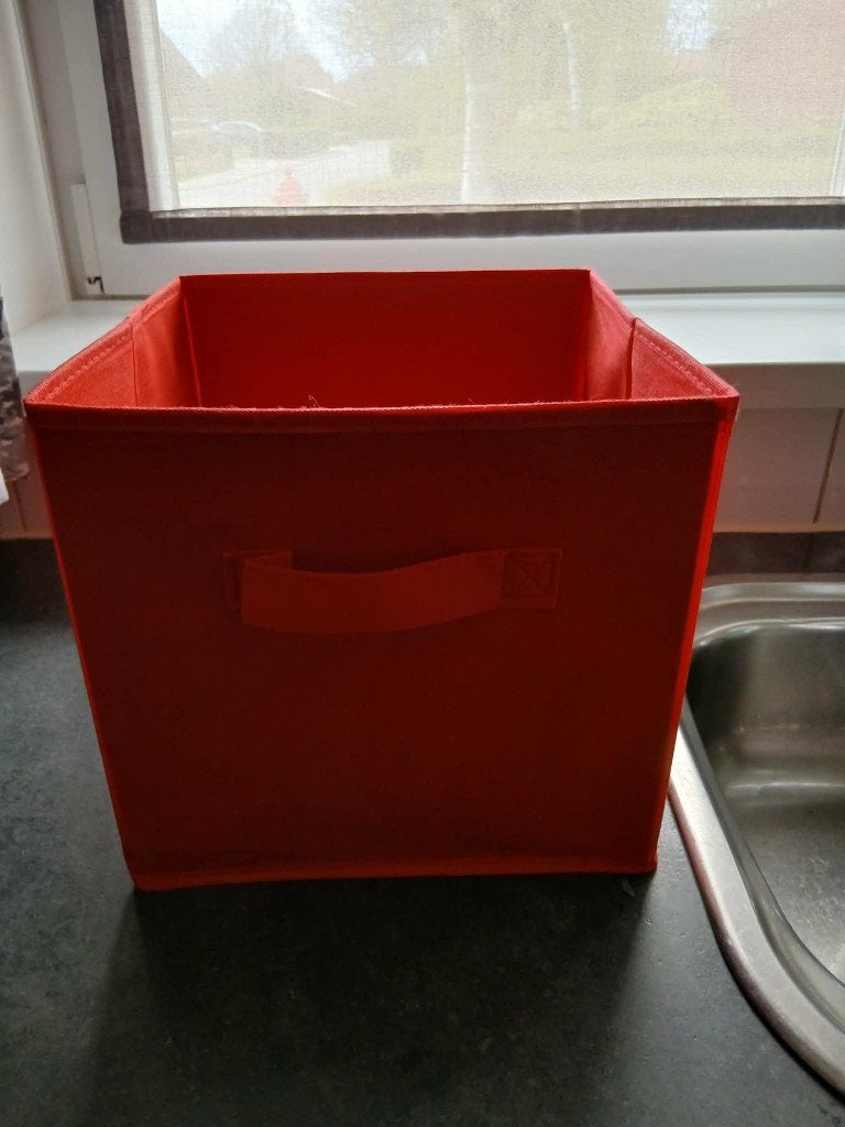 8 rode kubus plooi boxen, Ophalen, Nieuw