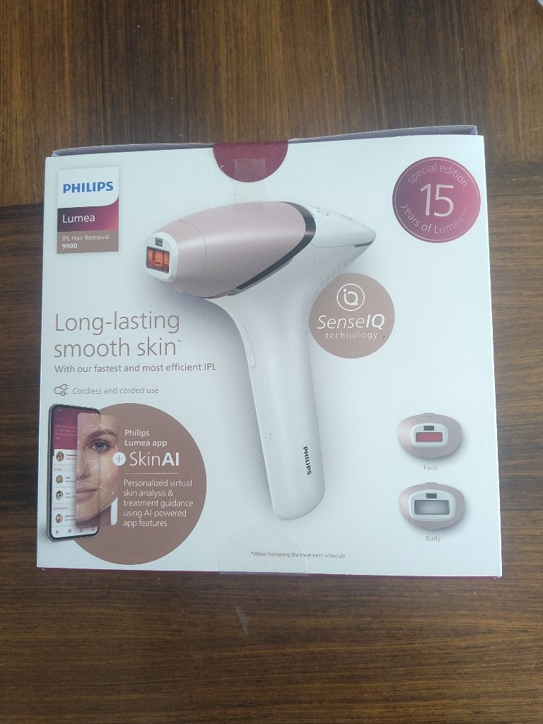 Épilation IPL Philips Lumea 9900, Electroménager, Enlèvement ou Envoi, Comme neuf, Rasage ou Épilation