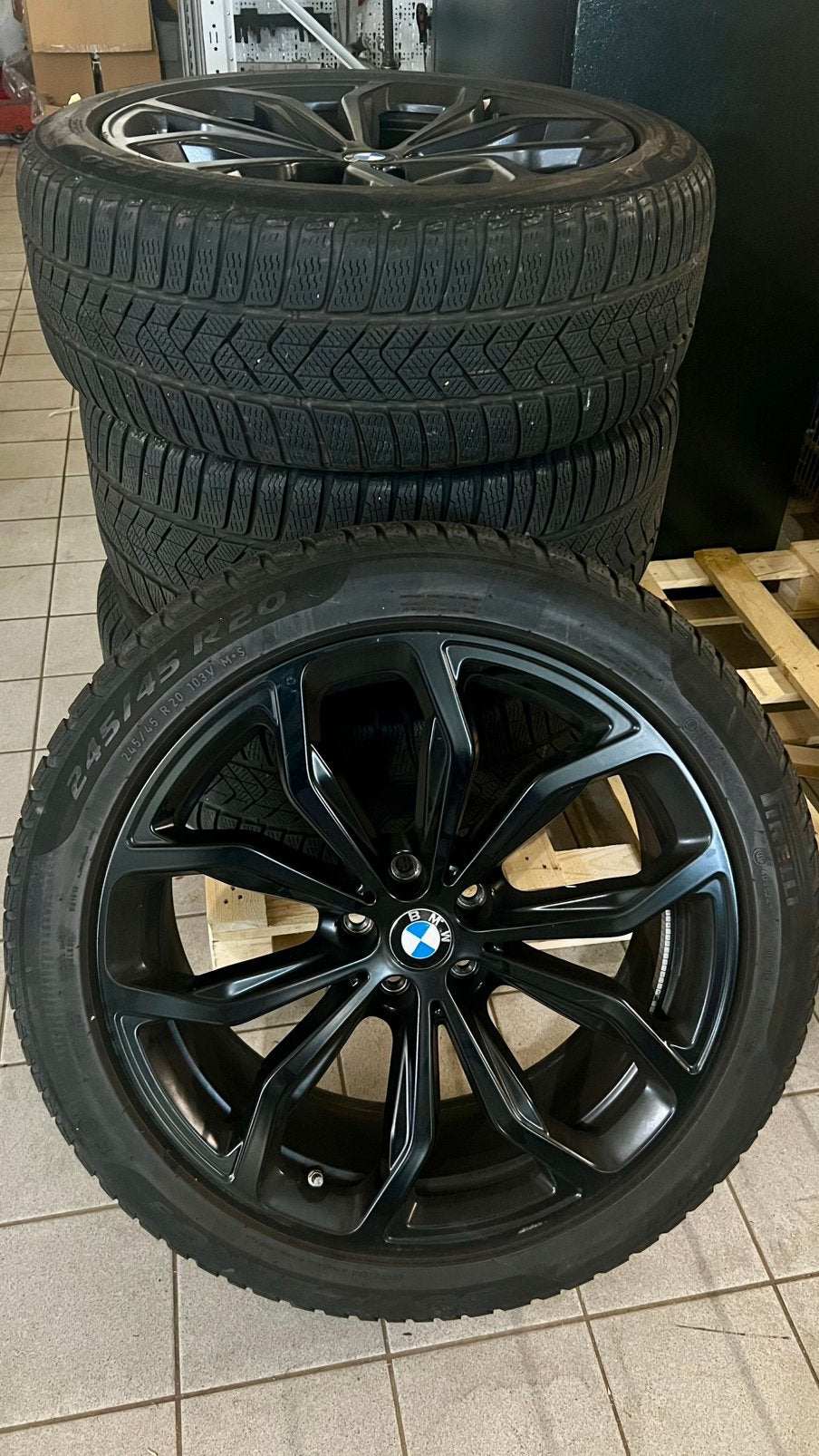 Jantes hiver BMW, Ophalen, Velg(en)
